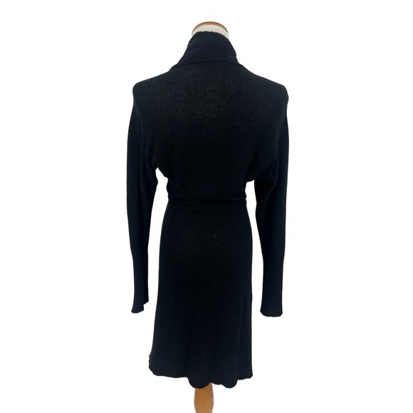 VTG Talco Cashmere Blend Maxi Duster Cardigan | Old Money Academia Cottage Goth - Picture 12 of 16